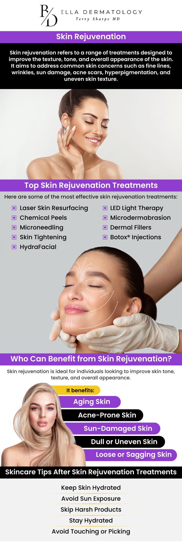 Common questions asked by patients: What are the best skin rejuvenation treatments for a youthful glow? How does skin rejuvenation help improve skin texture and tone? Are there any non-invasive options for skin rejuvenation? How long do the results of skin rejuvenation treatments last? For more information, contact us or schedule an appointment online. We are conveniently located at 2340 Patrick Henry Pkwy Suite 150, McDonough, GA 30253. We serve patients from McDonough GA, Flippen GA, Stockbridge GA, Lovejoy GA, Hampton GA, Locust Grove GA, and surrounding cities.