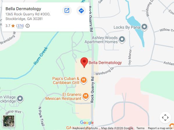 Get Directions to Bella Dermatology in Stockbridge, GA